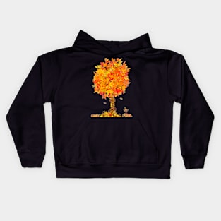 Queen Of Autumn Kids Hoodie